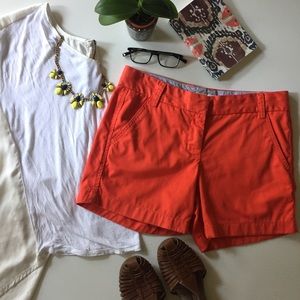 J.CREW• Broken in chino shorts.