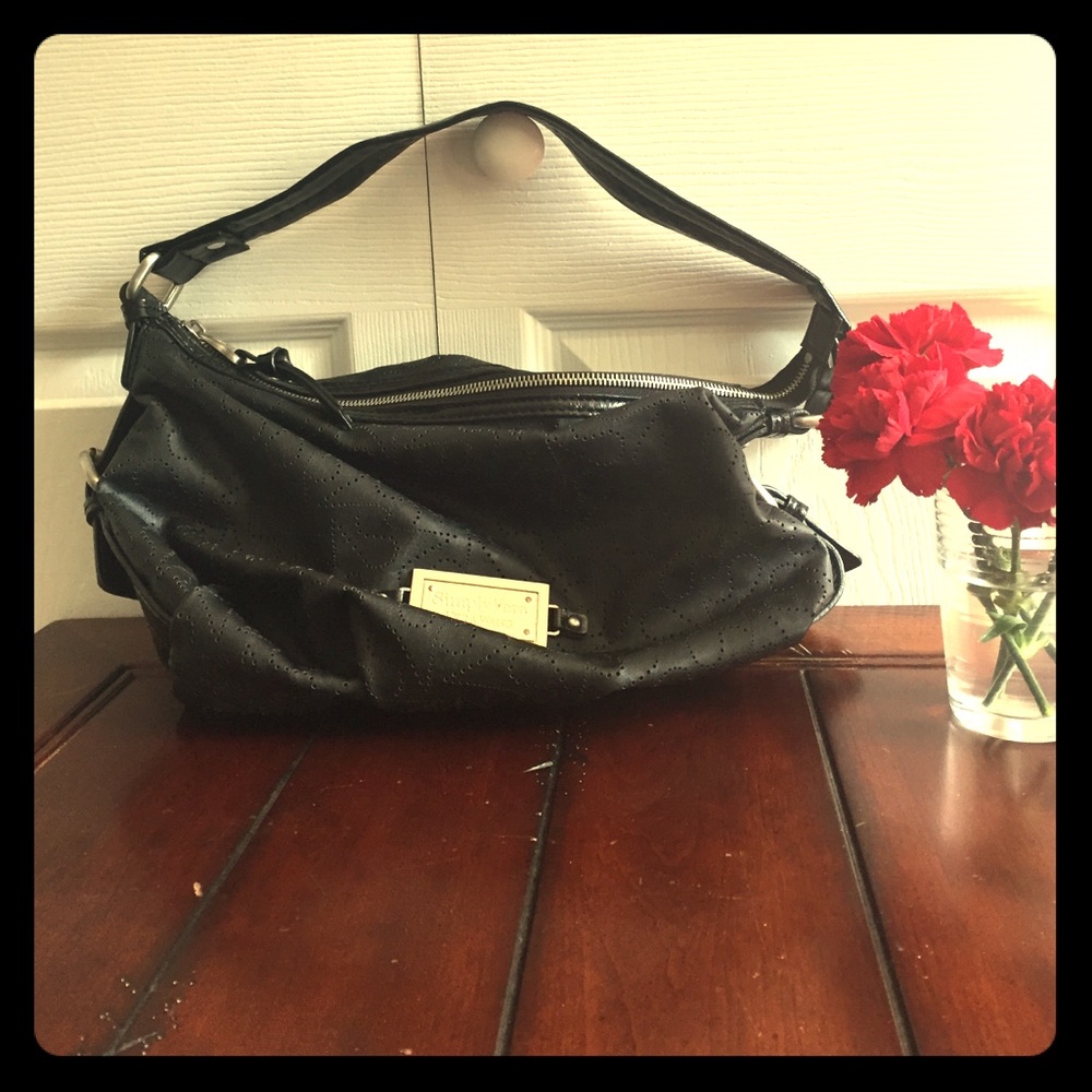 Simply Vera black hobo slouchy bag