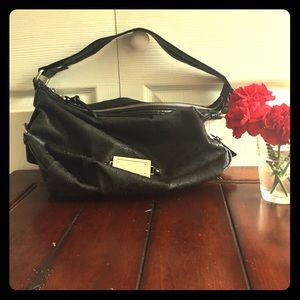 Simply Vera black hobo slouchy bag