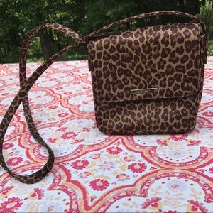 Vintage Cheetah Nine West Sidebag