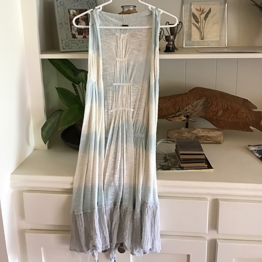 Free people light weight cardigan