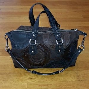 *SALE* Coach bag. Rare chocolate brown design