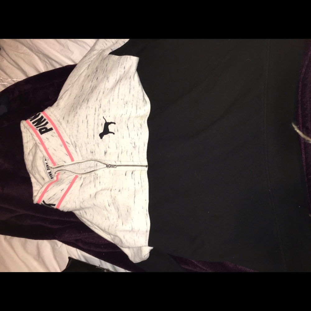 PINK half zip