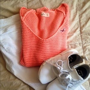 Oversized knit sweater