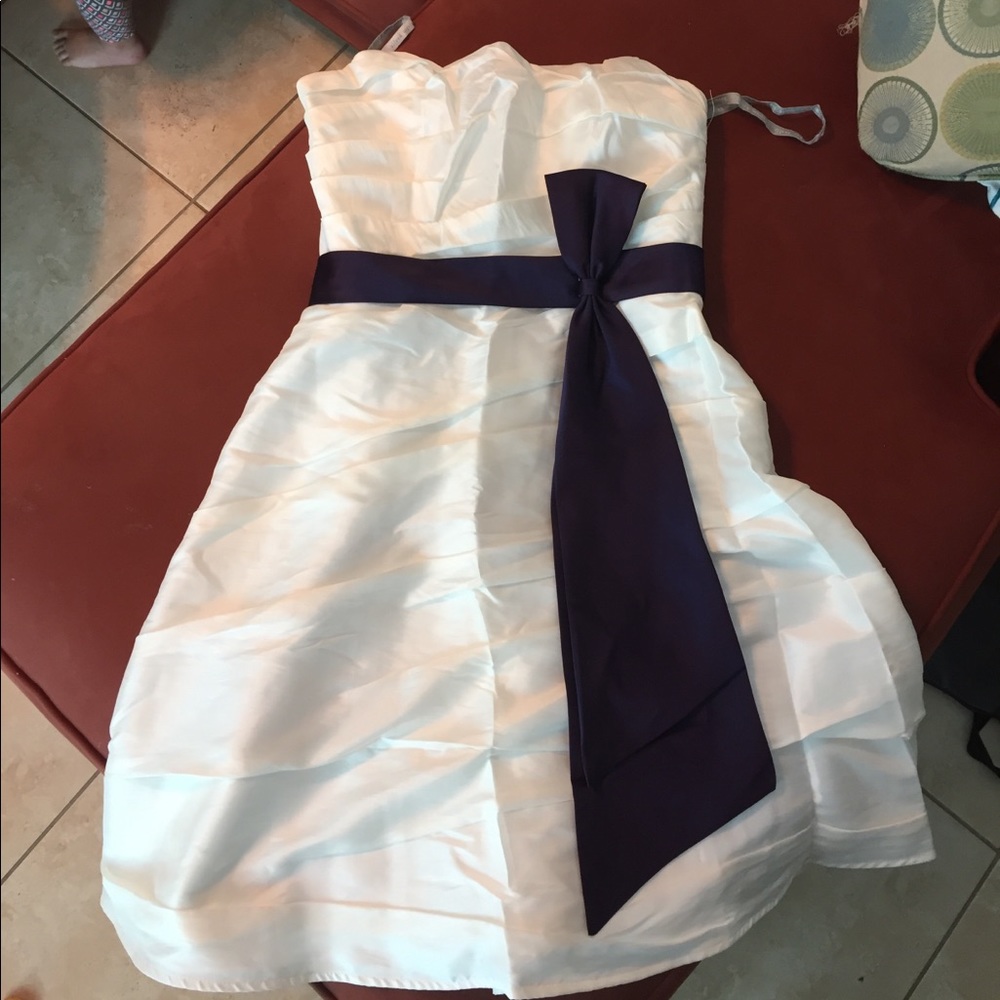 Alfred Angelo Never Worn Diamond White Dress