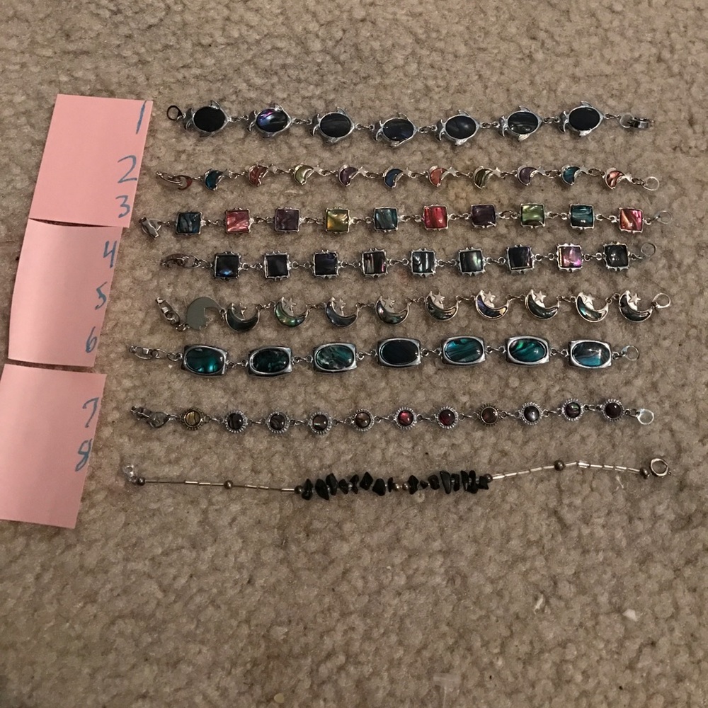 Sterling silver bracelets