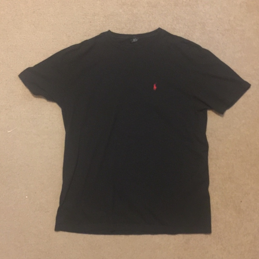 Ralph Lauren pilot shirt, black, medium