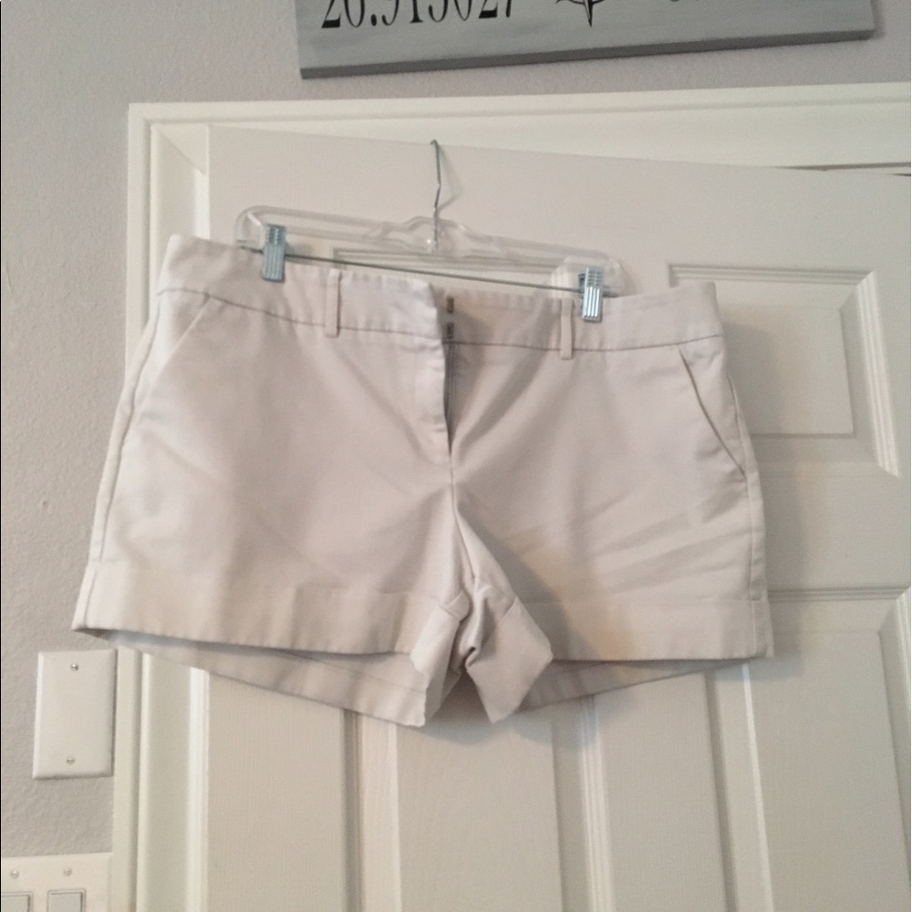 NYC size 16 white shorts