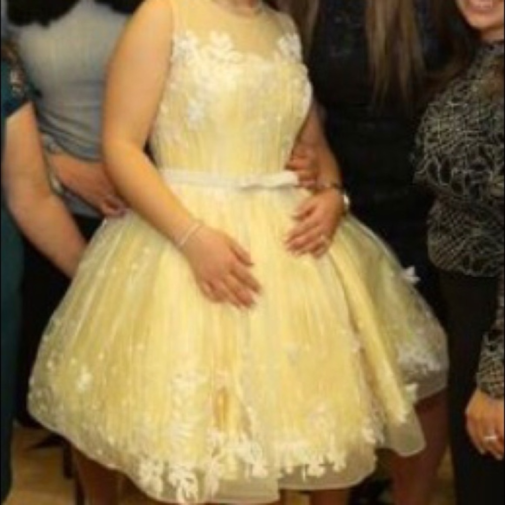 Yellow dress