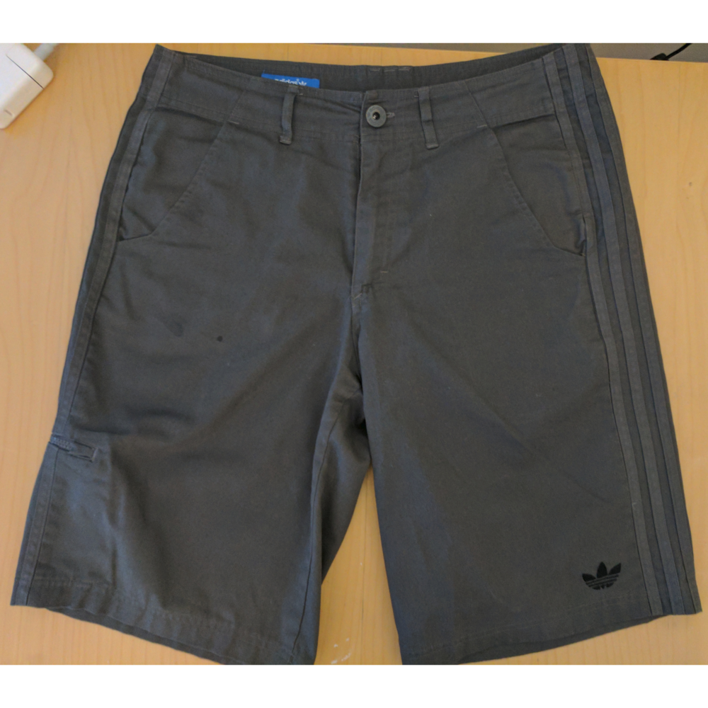 Adidas 3-Stripes Clean Shorts Grey