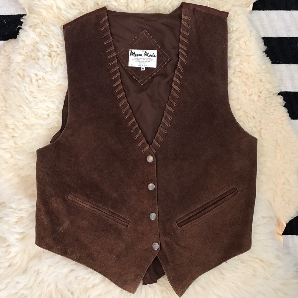 Mona Mode Leather Vest