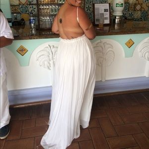 Beautiful long open back dress