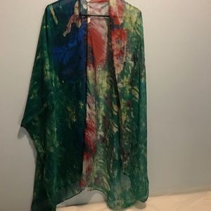 Kimono in water colors.