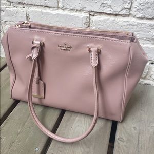 Kate Spade Patent Leather Tote in Rose