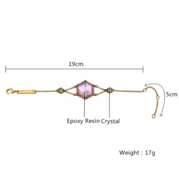 Boho Geometric Bracelet - Picture 6 of 8