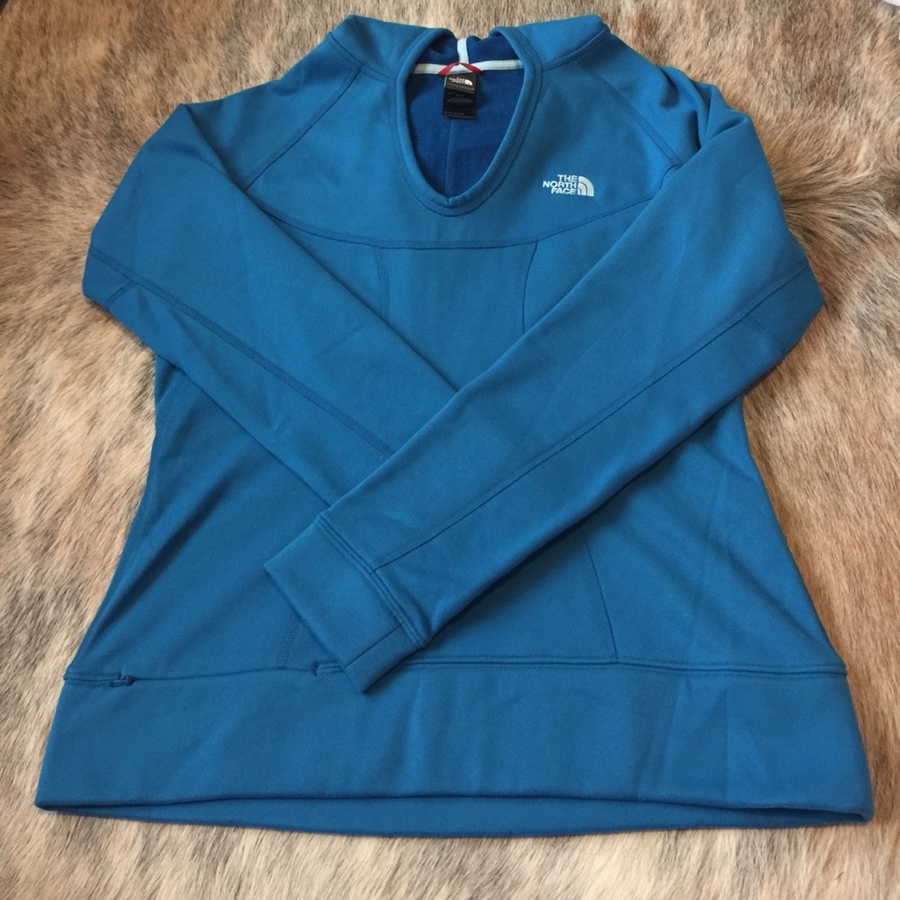 North Face tech fleece hoodie