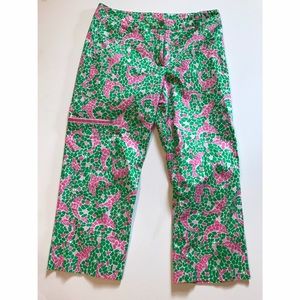 Lilly Pulitzer size 6 capri pants