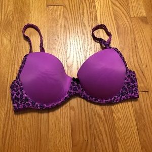 Pink by Victoria's Secret push up Demi bra