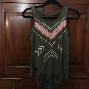 Girls Earth green tank-top like Blouse