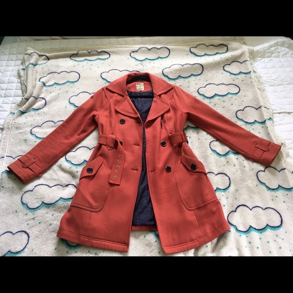 Tulle Pea Coat