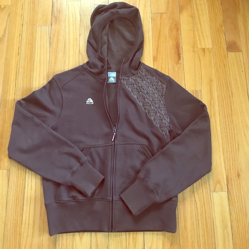 Nike zip up pull over