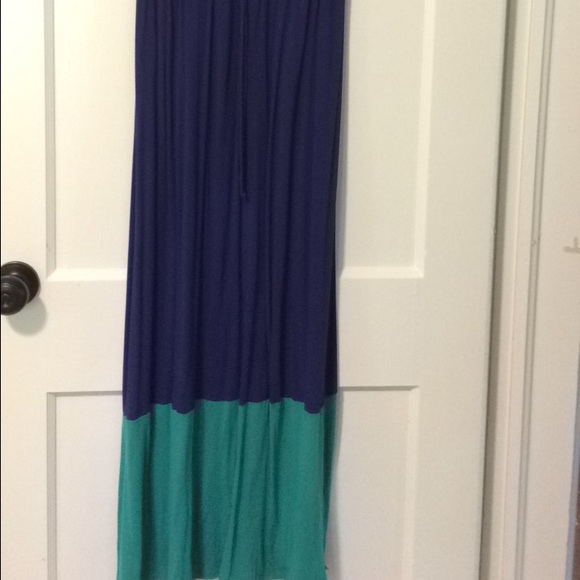 Mossimo Maxi Colorblock dress - Picture 2 of 2