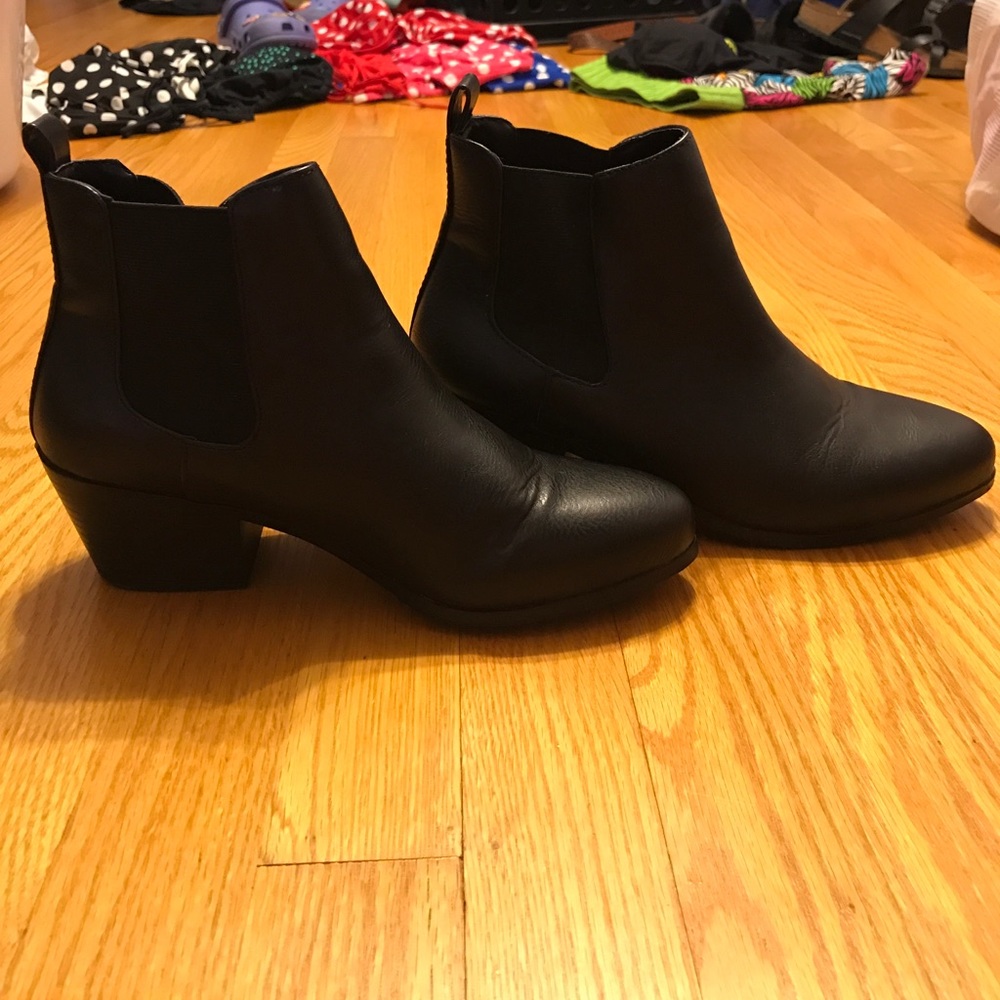 Black booties
