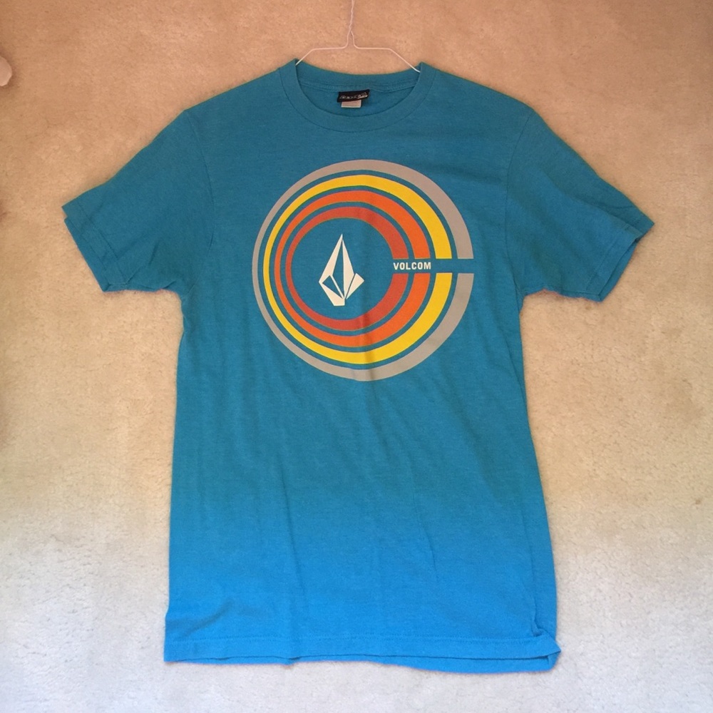 Volcom blue tshirt