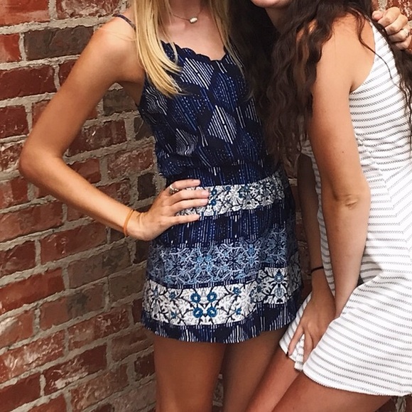 Purple multicolored romper - Picture 2 of 2