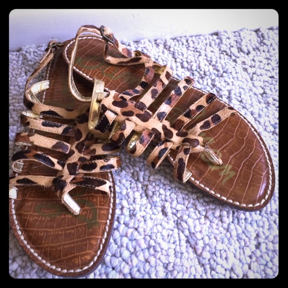 Sam Edelman Hamilton, leopard print sandal