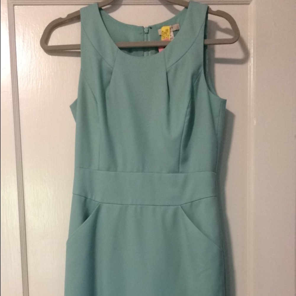 J. Crew 100% silk dress with pockets