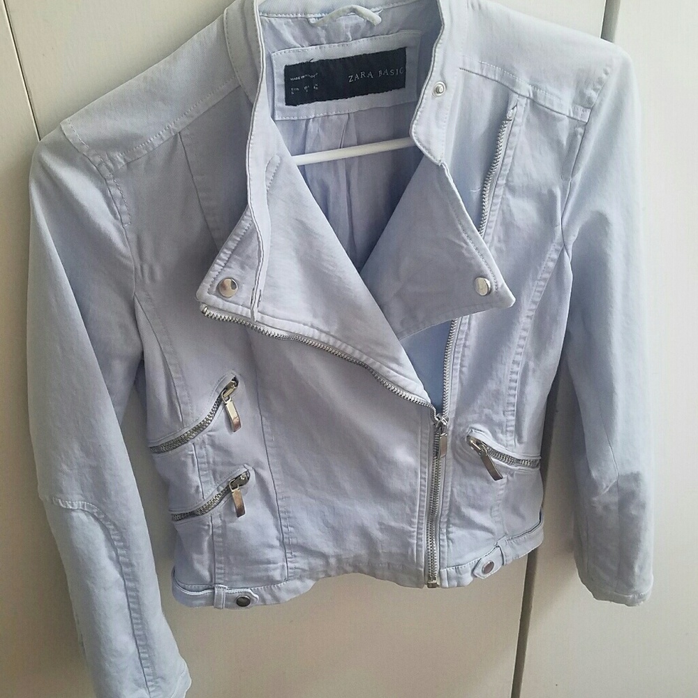 EUC Zara motorcycle jacket size S Small