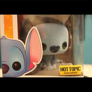 LILO and STITCH flocked funko pop Disney Exclusive