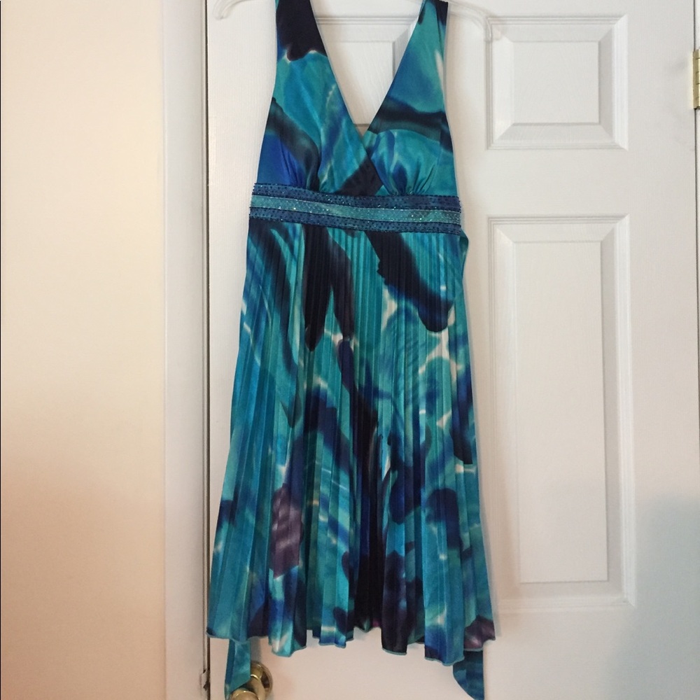 Blues with Purples Cocktail Dress