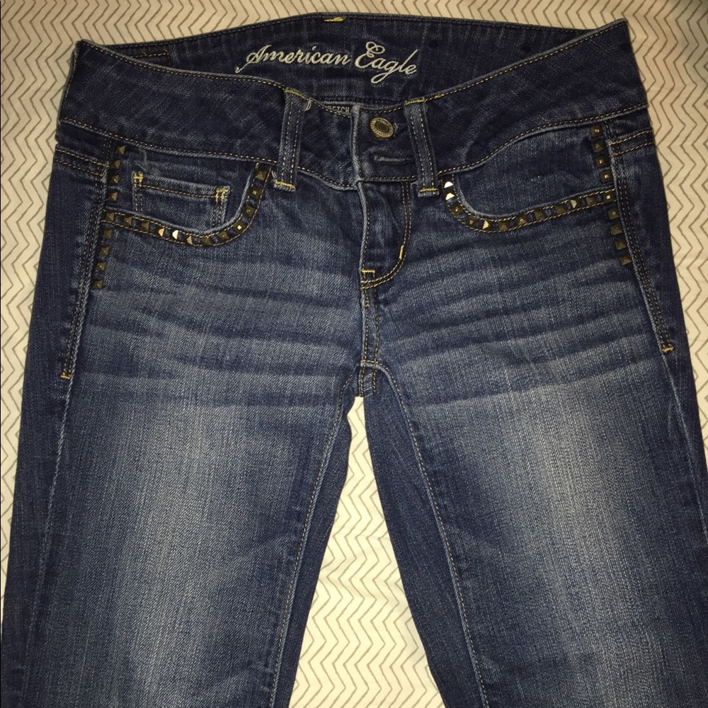 American Eagle Jean Capris