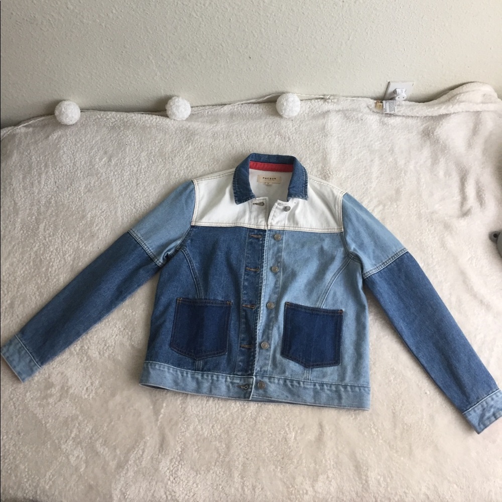 PAC SUN X CALVIN KLIEN DENIM JACKET Small