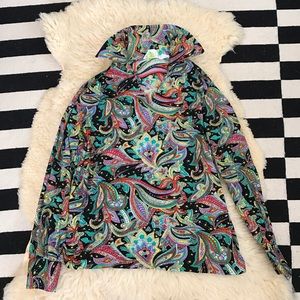 90s Lane Bryant Paisley Shirt
