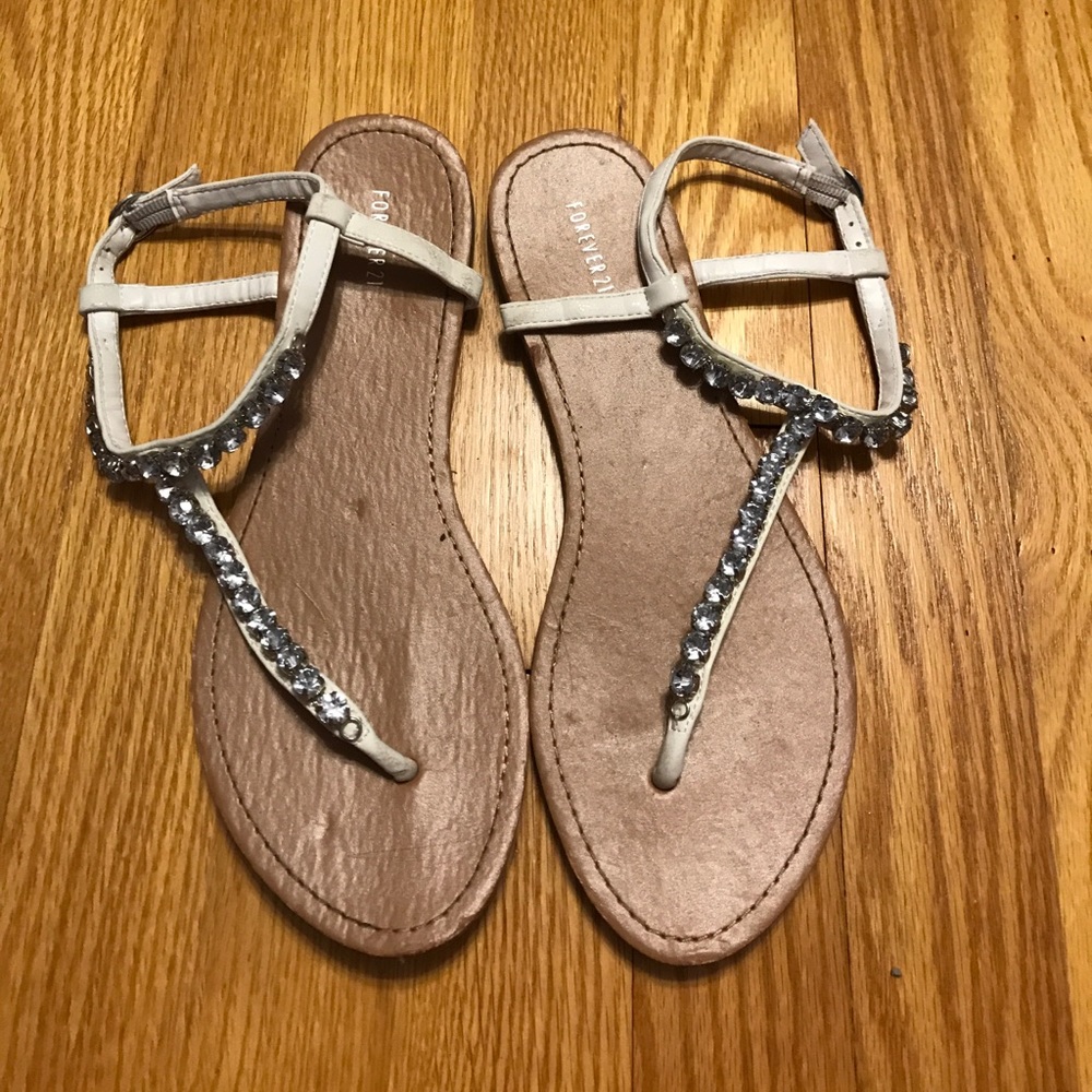 Rhinestone sandals