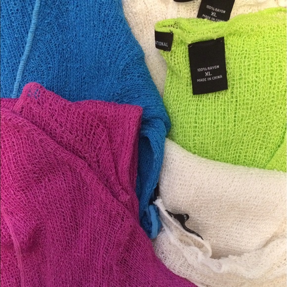 Victoria’s Secret Mesh Top/Beach Coverup -2 Colors - Picture 2 of 8