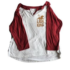 Lion King Baseball Tee