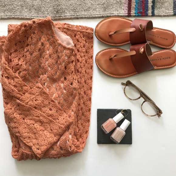 Altar'd state • orange lace dress - Picture 6 of 6