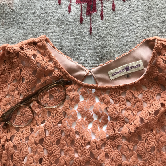 Altar'd state • orange lace dress - Picture 4 of 6