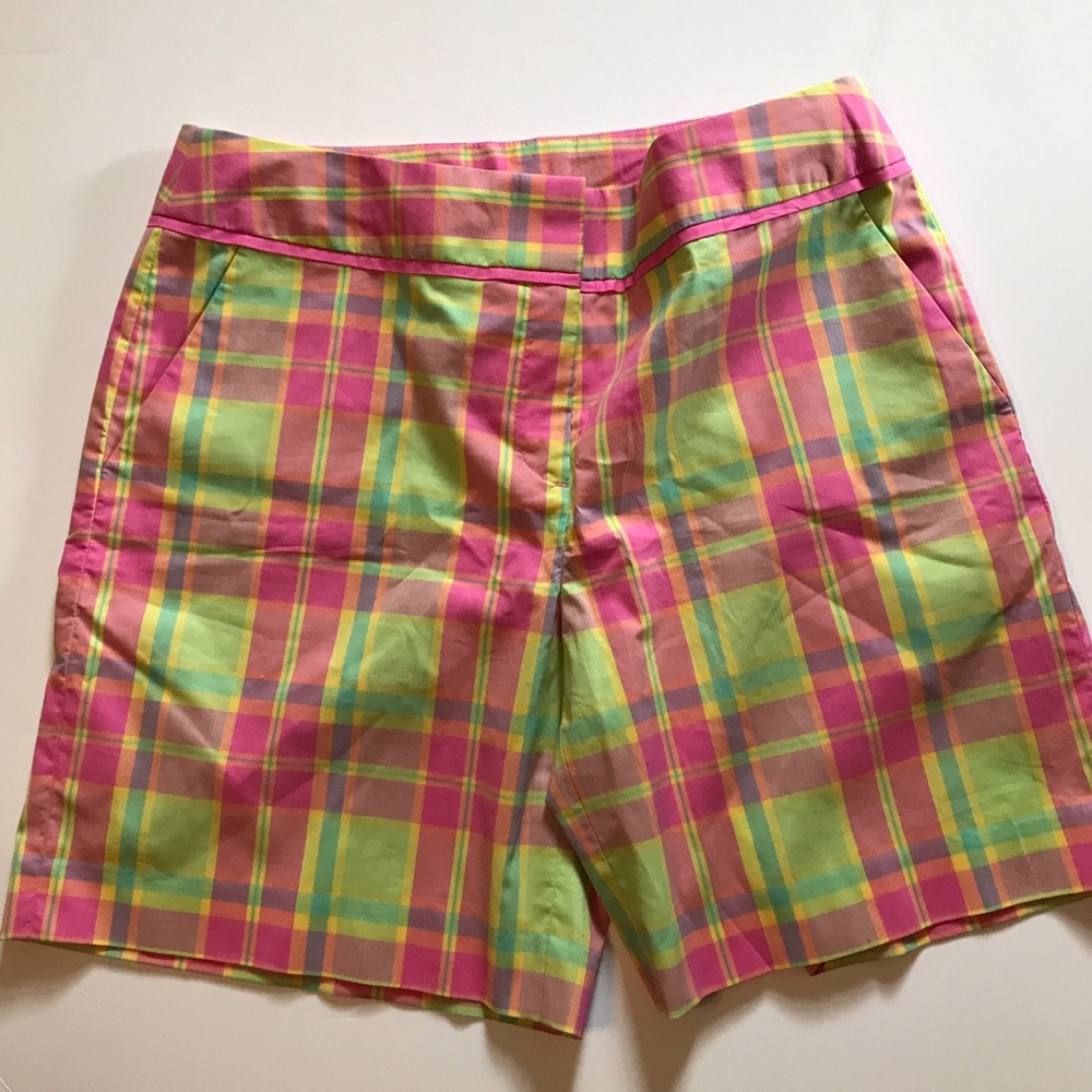 Plaid Lilly Pulitzer shorts