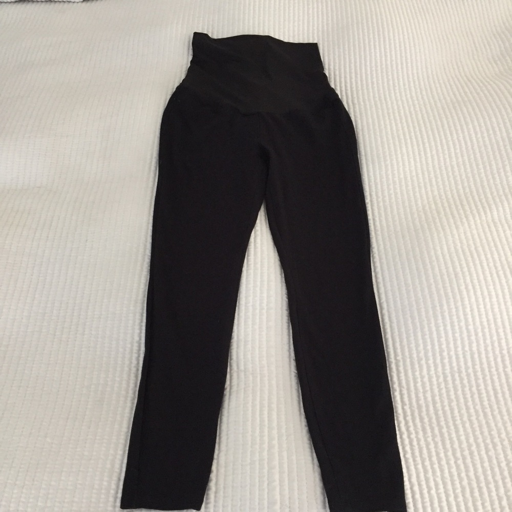 Size 6 Ann Taylor Loft black maternity pants