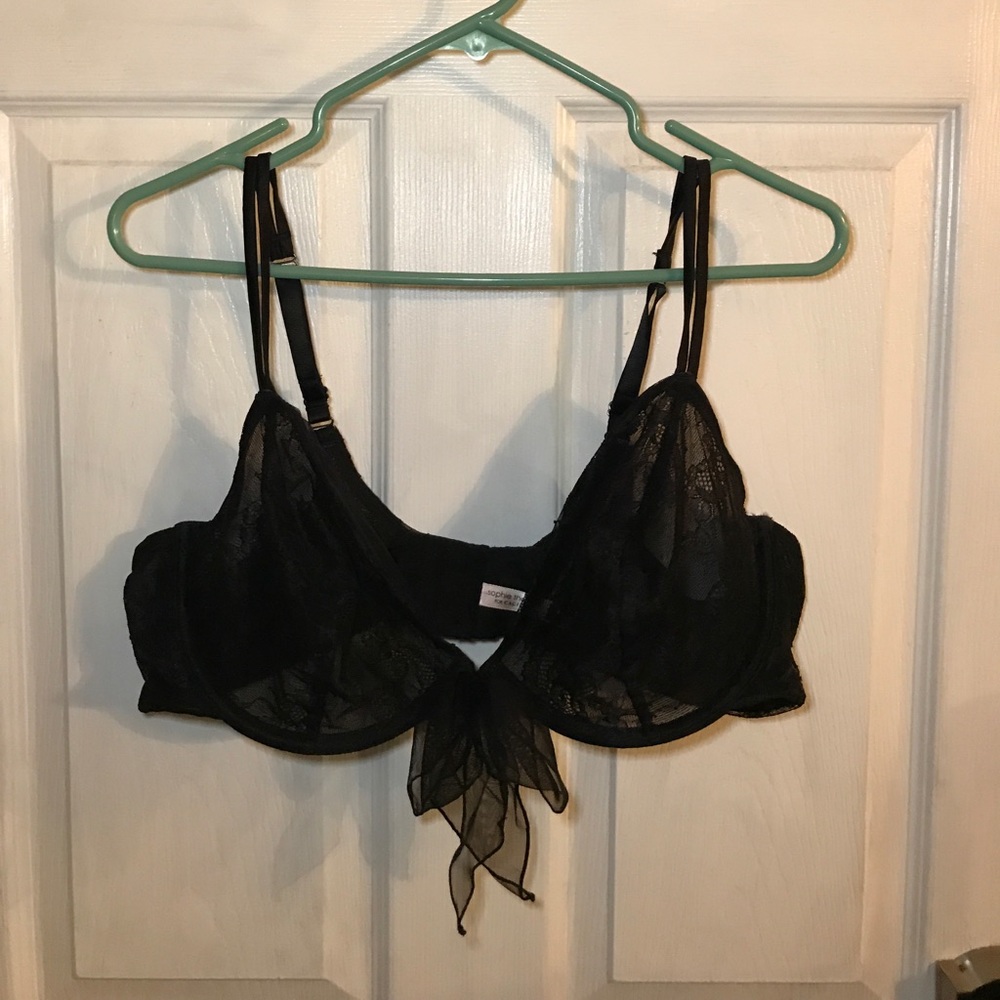 Lane Bryant's all black lace 44C bra