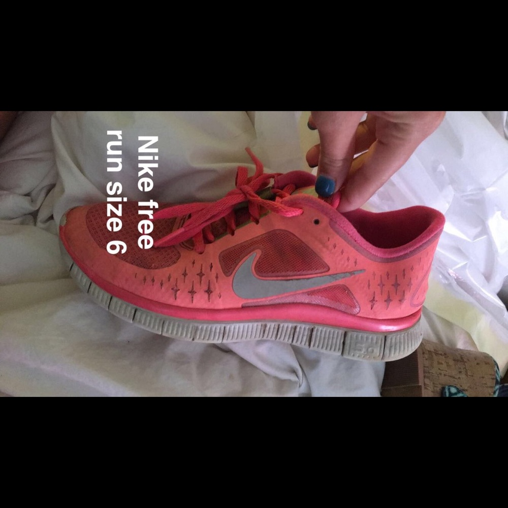 Nike free run size 6