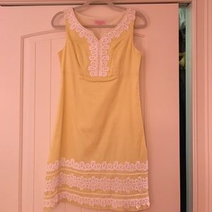 Lilly Pulitzer yellow dress