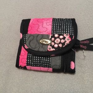 Donna sharp quilted wallet