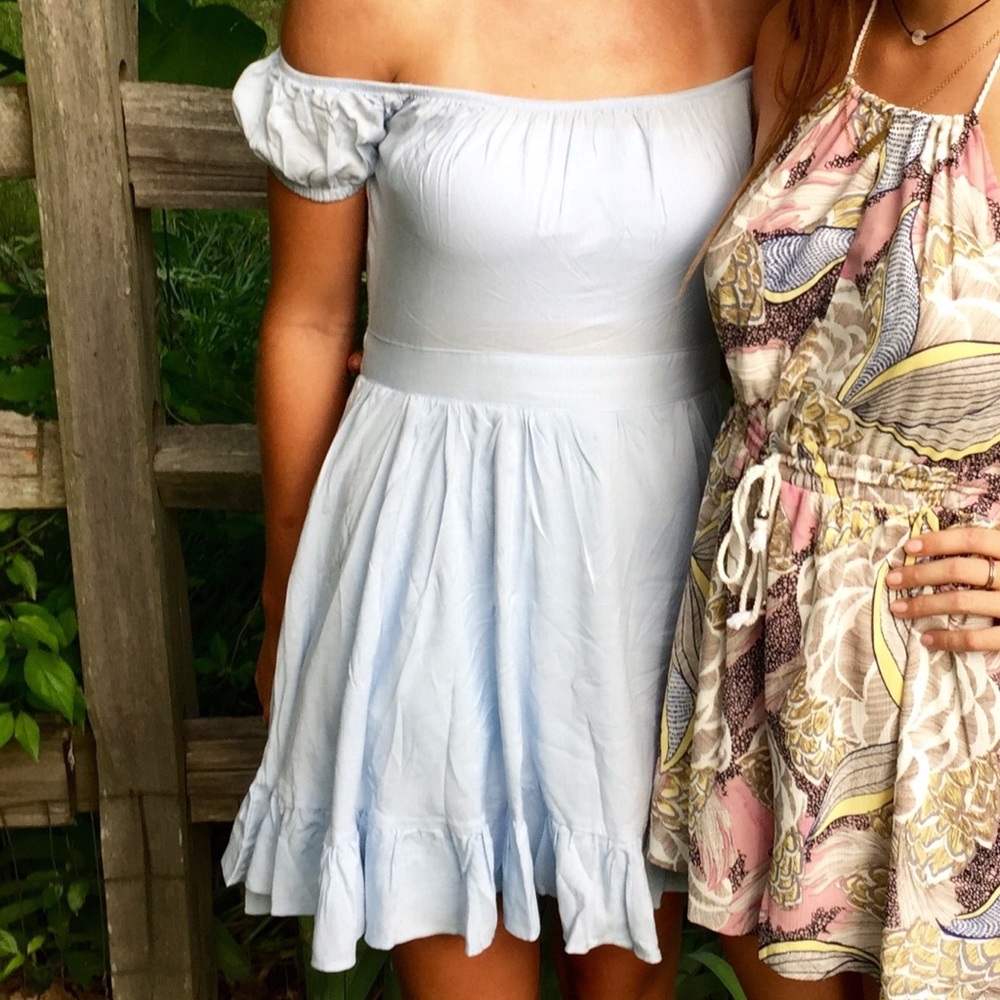 TOBI off the shoulder dress