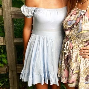 TOBI off the shoulder dress